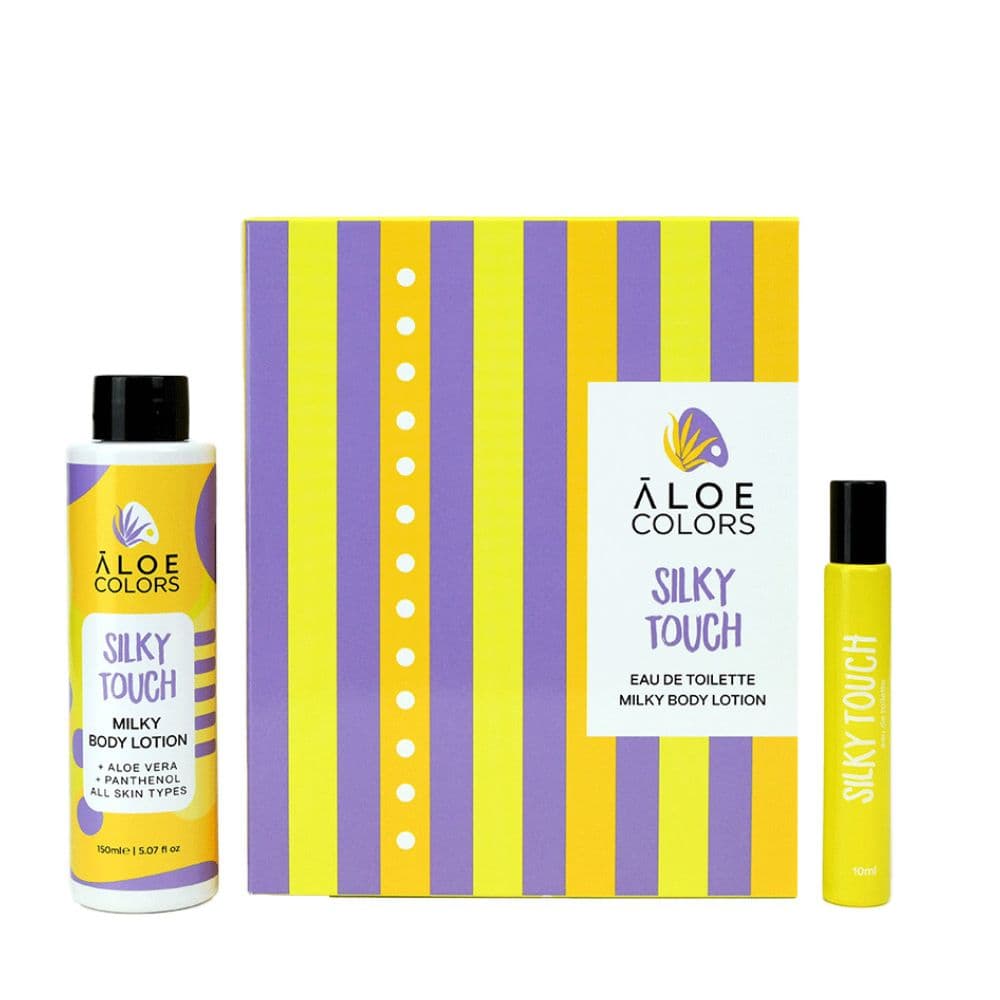 Aloe Colors Silky Touch Eau De Toilete 10ml & Body Lotion 150ml