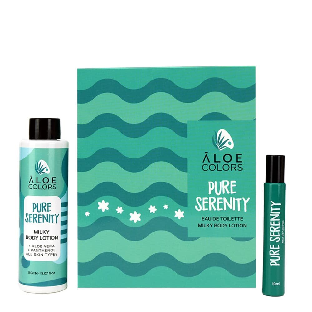 Aloe Colors Pure Serenity Eau De Toilete 10ml & Body Lotion 150ml