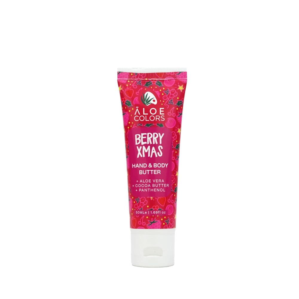 Aloe Colors Hand & Body Butter Berry Xmas 50ml