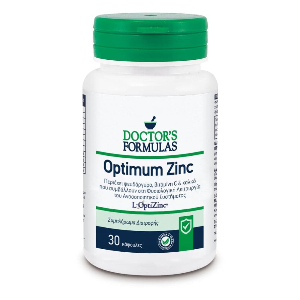 Doctor's Formula Optimum Zinc 30 Κάψουλες