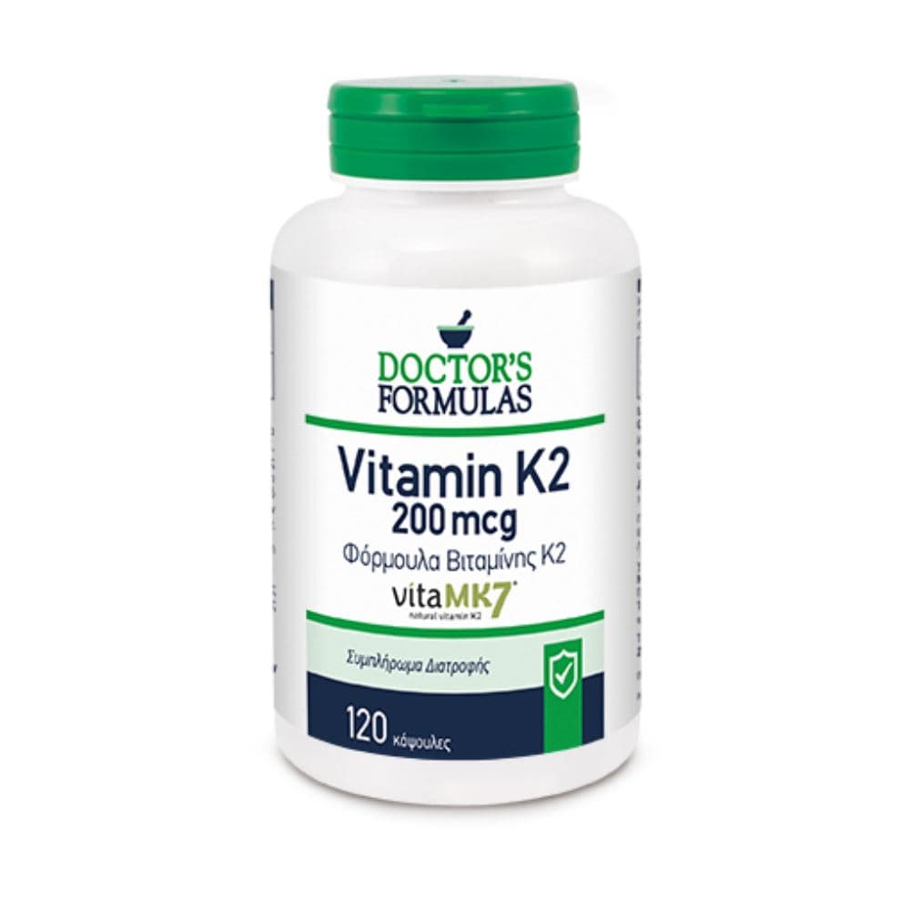 Doctor's Formulas K2 200mcg 120 Κάψουλες