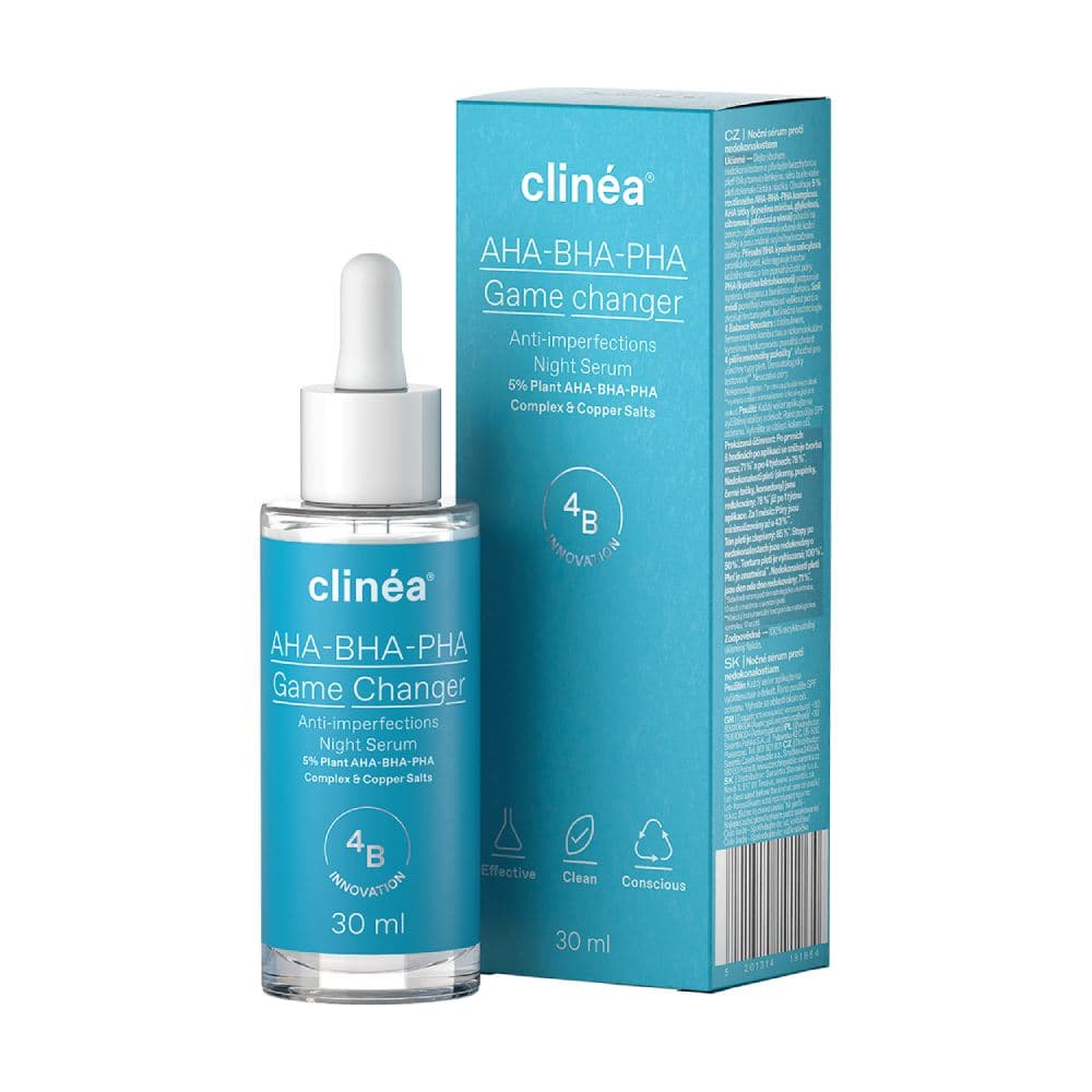 Clinéa AHA–BHA–PHA Game Changer 30ml - Ορός Κατά Των Ατελειών