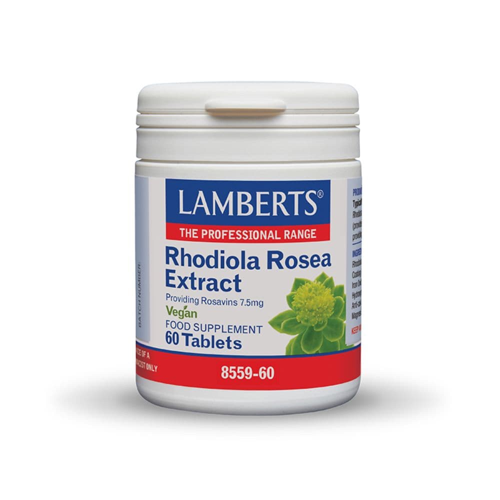 Lamberts Rhodiola Rosea ΅Extract 60 Ταμπλέτες