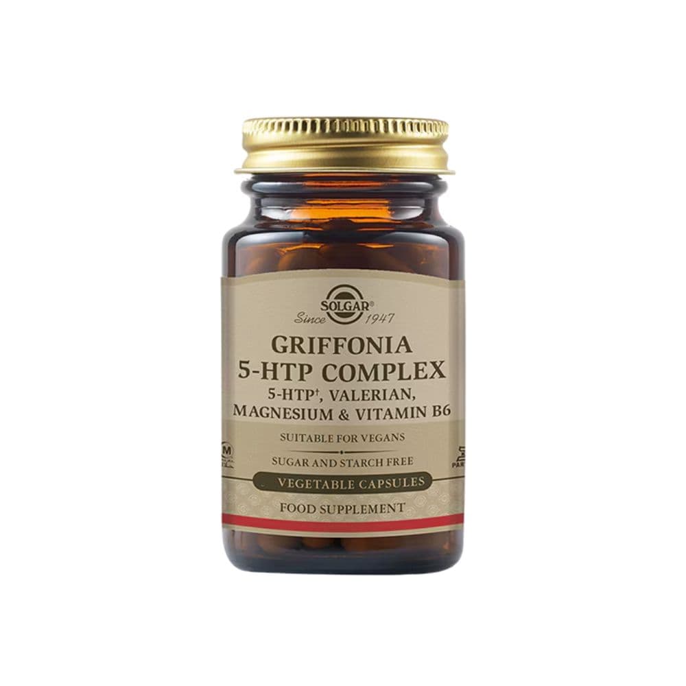 Solgar Griffonia 5 HTP Complex 90 Φυτικές Κάψουλες
