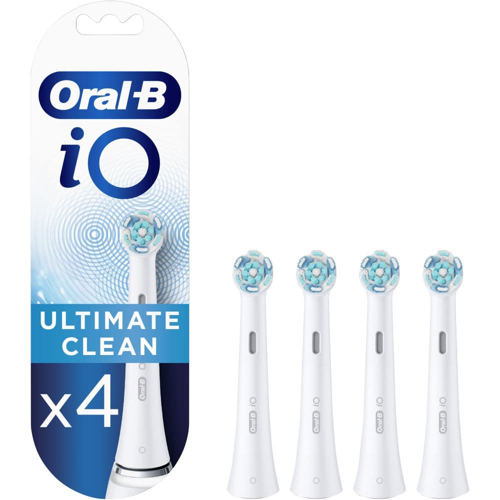 Oral-B iO Ultimate Clean 4 Άσπρες Κεφαλές Βουρτσίσματος