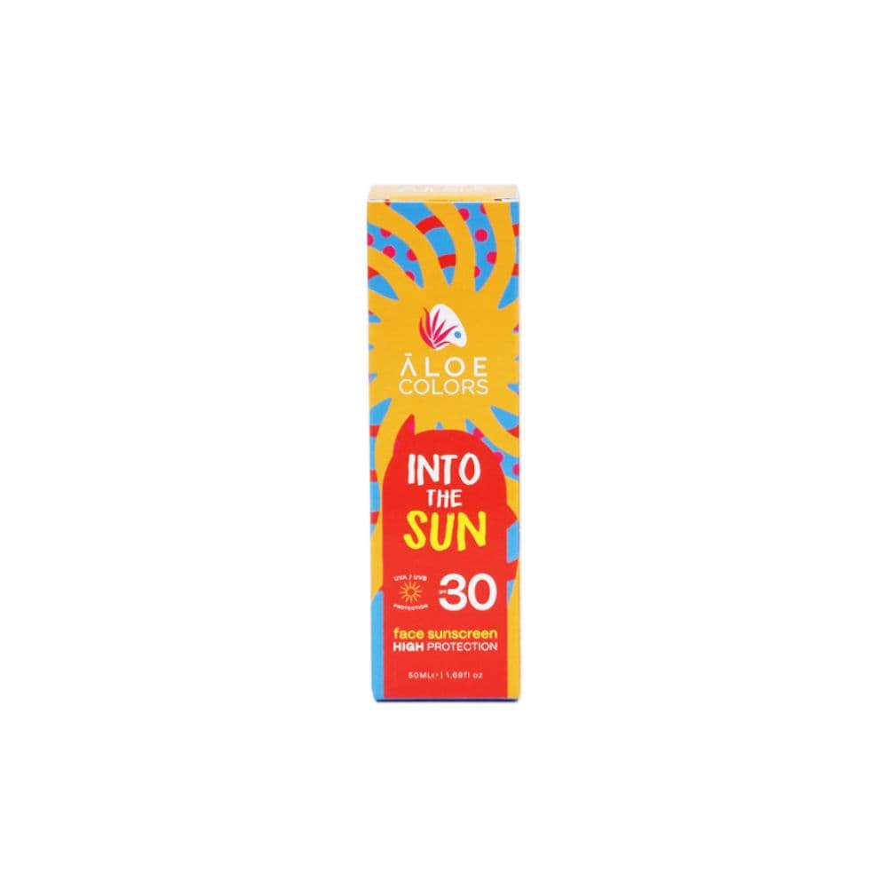 Aloe Colors Into The Sun Face Sunscreen SPF30 50ml