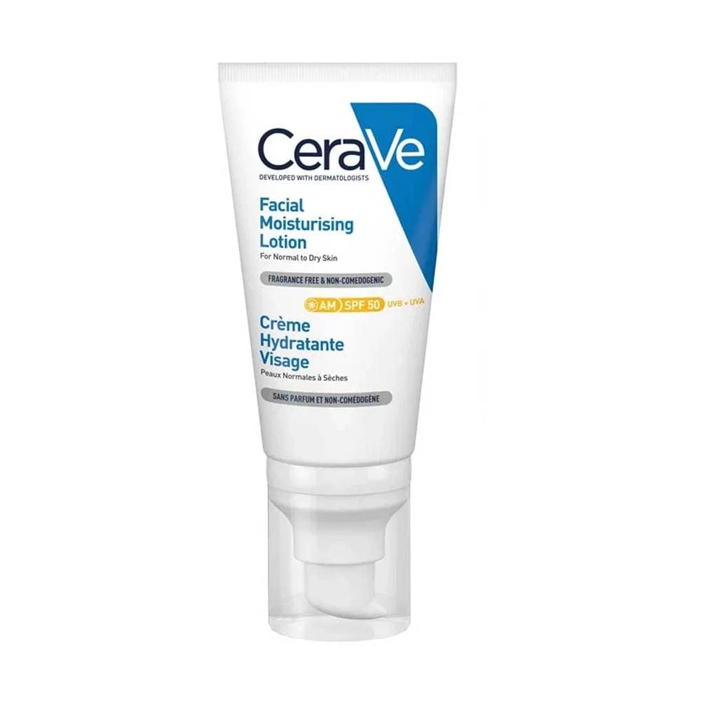 Cerave Ενυδατική Κρέμα Προσώπου με SPF50 52ml