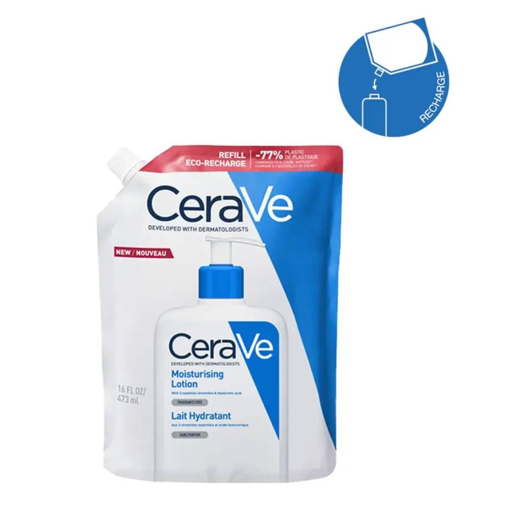 Cerave Moisturising Lotion Ενυδατικό Γαλάκτωμα Προσώπου & Σώματος Ανταλλακτικό 473ml