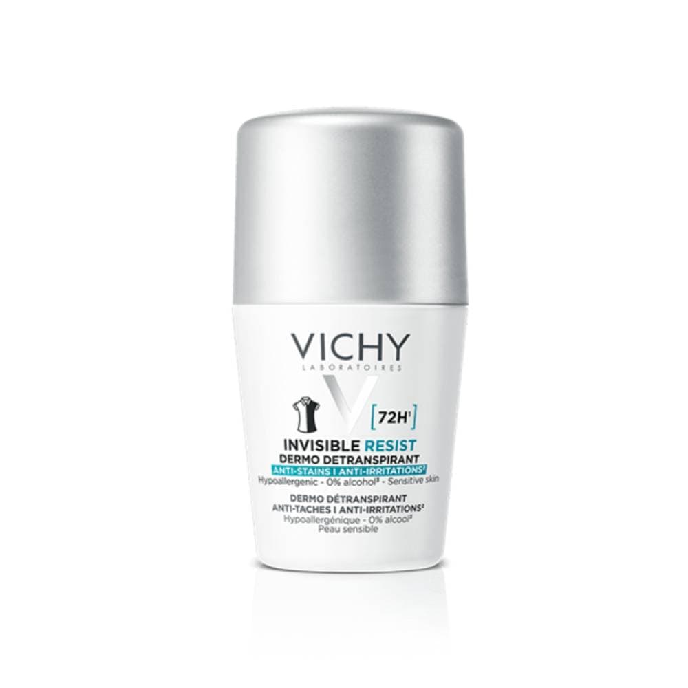 Vichy Γυναικείο Αποσμητικό Roll-On 72h Invisible Resist 50ml