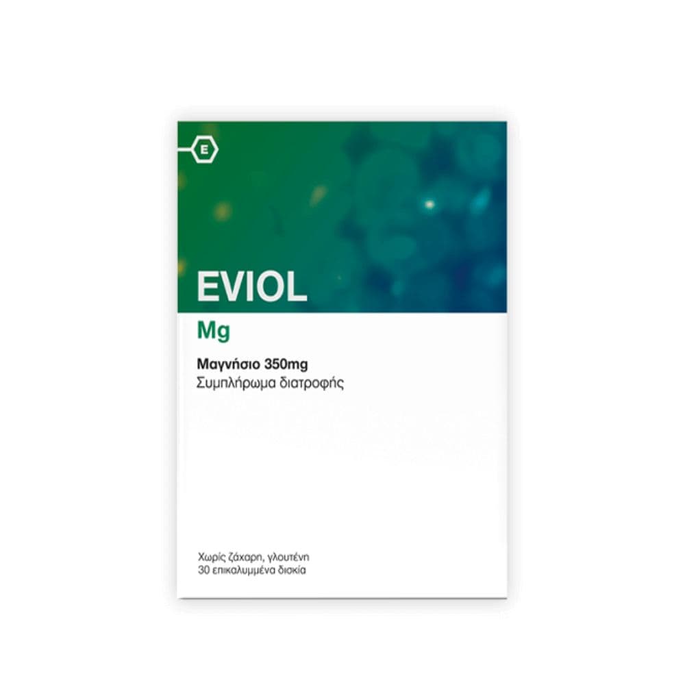 Eviol Mg Magnesium 350mg 30 Δισκία