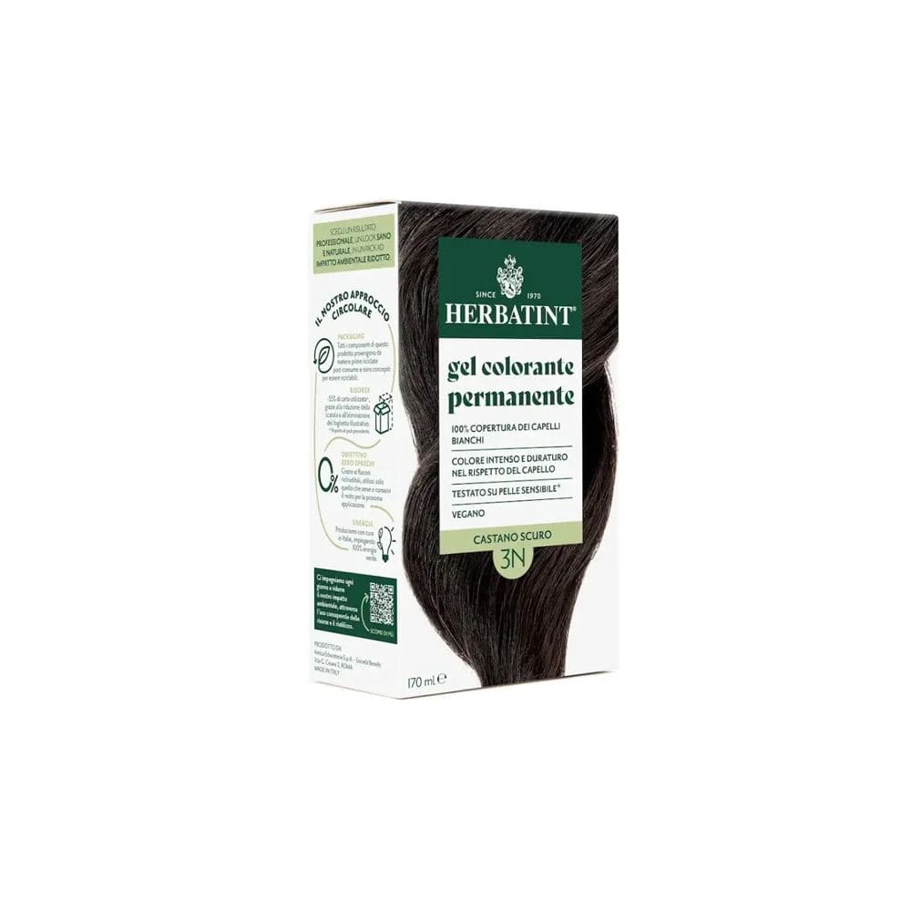 Herbatint Βαφή Μαλλιών 3N Καστανό Σκούρο 170ml