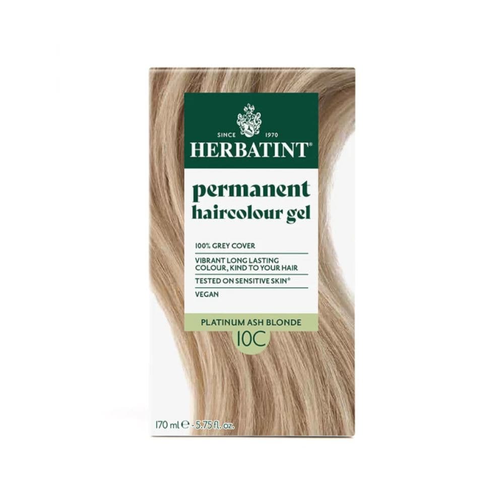 Herbatint Βαφή Μαλλιών 10C Ξανθό Σταχτί Πλατινέ 170ml