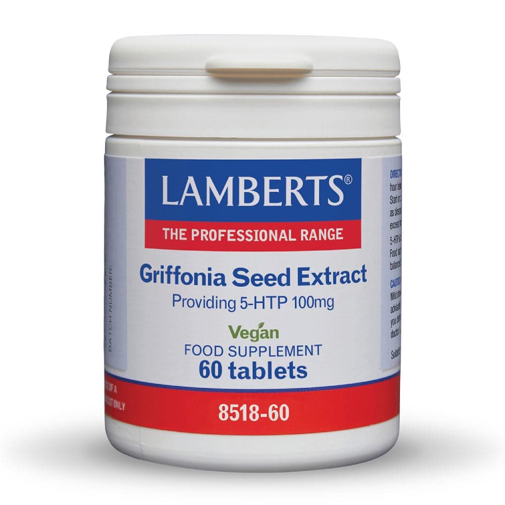 Lamberts Griffonia Seed Extract (5-HTP 100mg) 60 Ταμπλέτες
