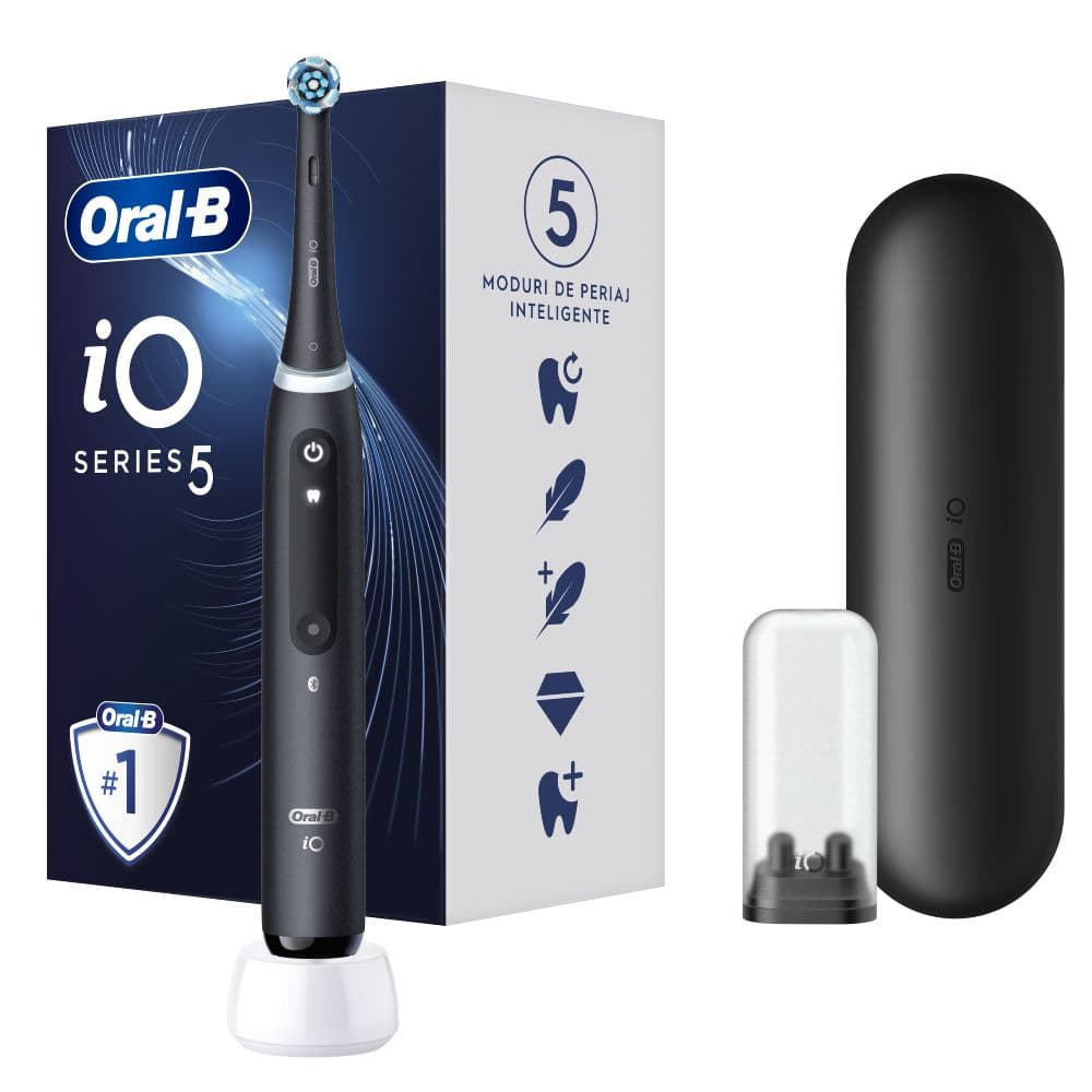 Oral-B iO Series 5 Hλεκτρική Οδοντόβουρτσα Black