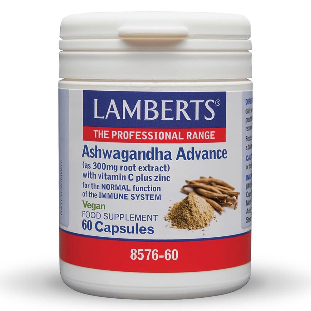 Lamberts Ashwaganda Advance 6000mg 60 Κάψουλες