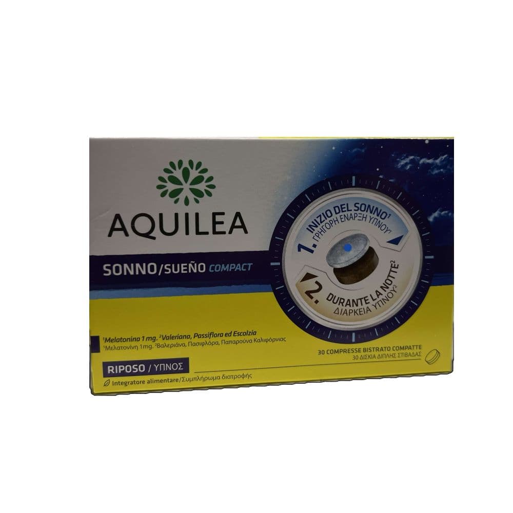 Olvos Aquilea Sueno Compact 1mg 30 Δισκία
