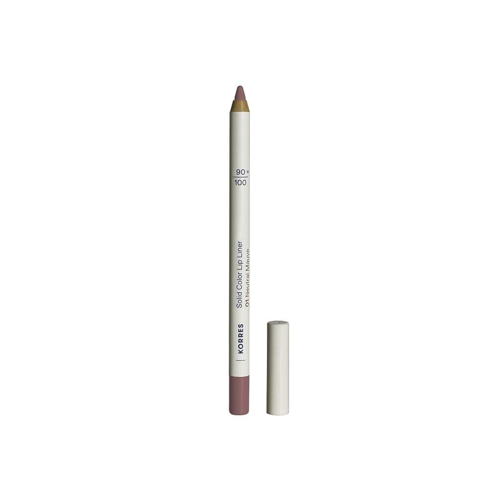 Korres Solid Color Lip Liner 01 Neutral Mauve 1.2g