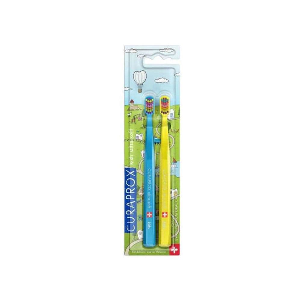 Curaprox Kids Duo Special Edition Ultra Soft 2 Οδοντόβουρτσες 4-12 Ετών