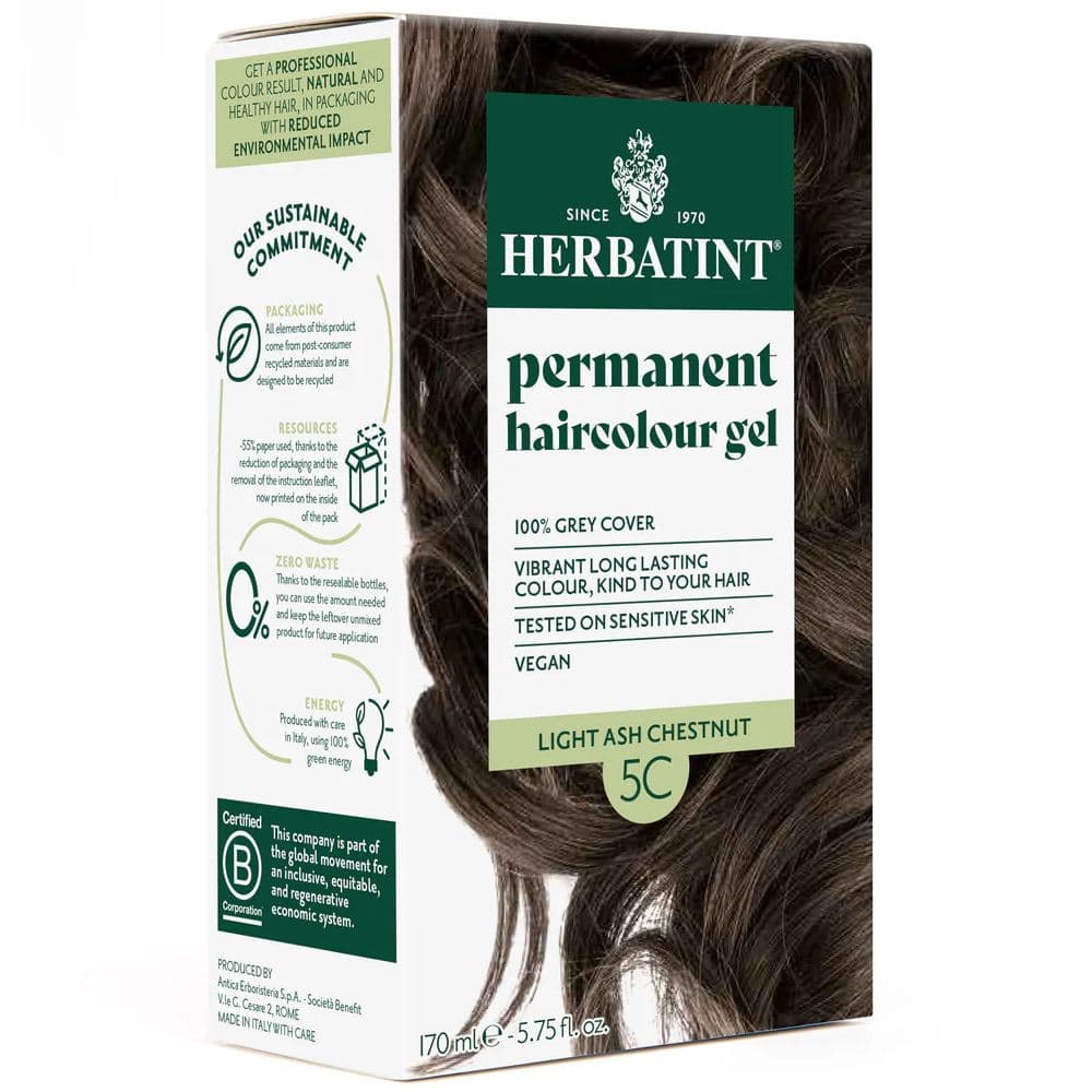 Herbatint Βαφή Μαλλιών 5C Καστανό Ανοικτό 170ml