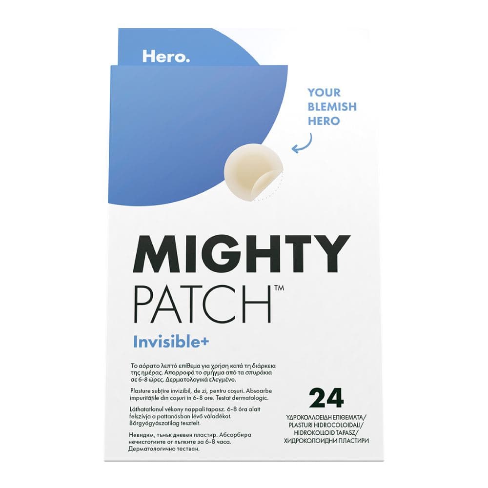 Hero Επιθέματα για Σπυράκια Mighty Patch Invisible 24 Τεμάχια