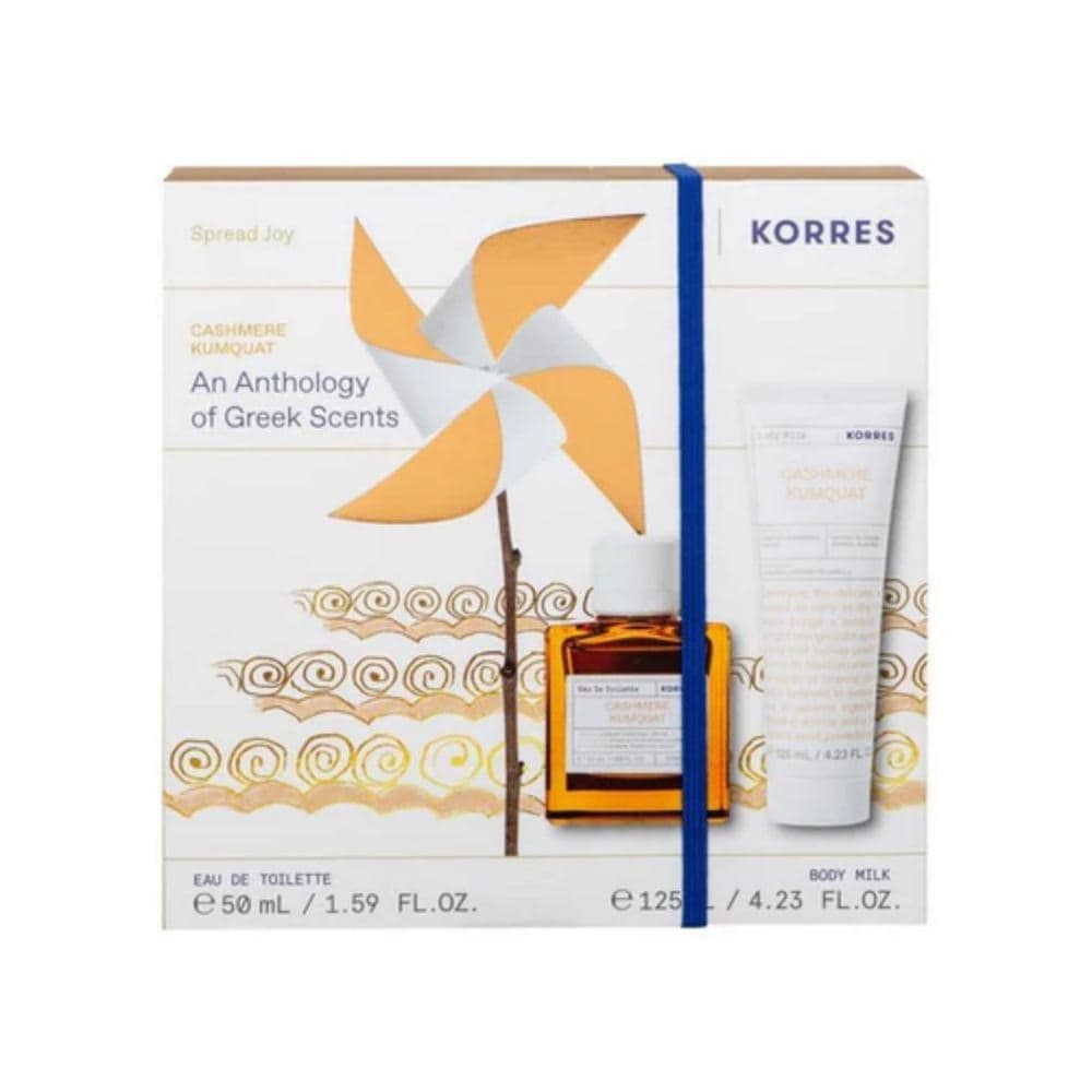 Korres Eau De Toilette Cashmere Kumquat 50ml & Γαλάκτωμα Σώματος 125ml