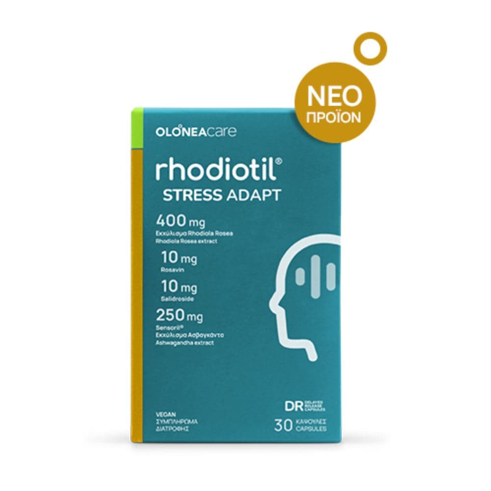 Olonea Rhodiotil Stress Adapt 30 Κάψουλες
