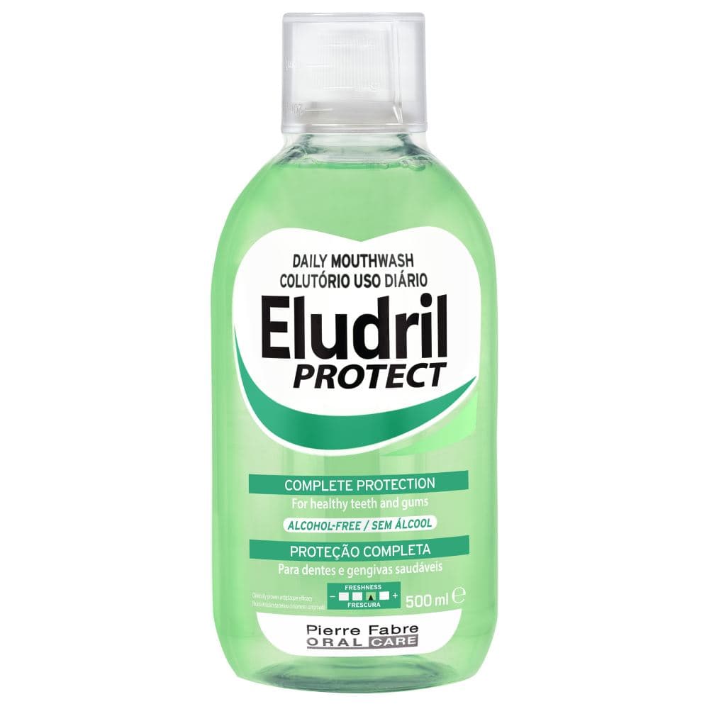 Elgydium Eludril Protect Καθημερινό Στοματικό Διάλυμα 500ml