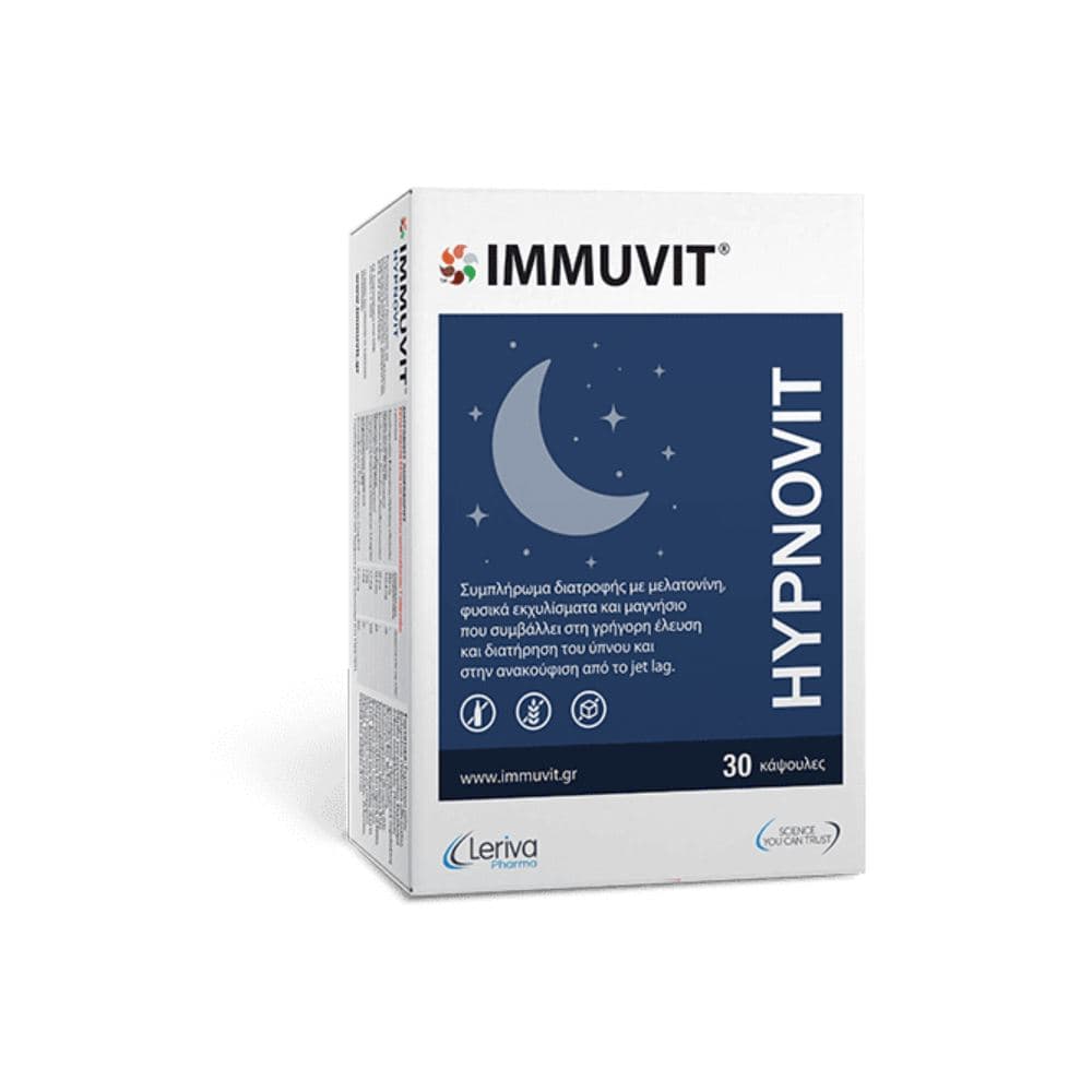 Immuvit Hypnovit 30 Κάψουλες