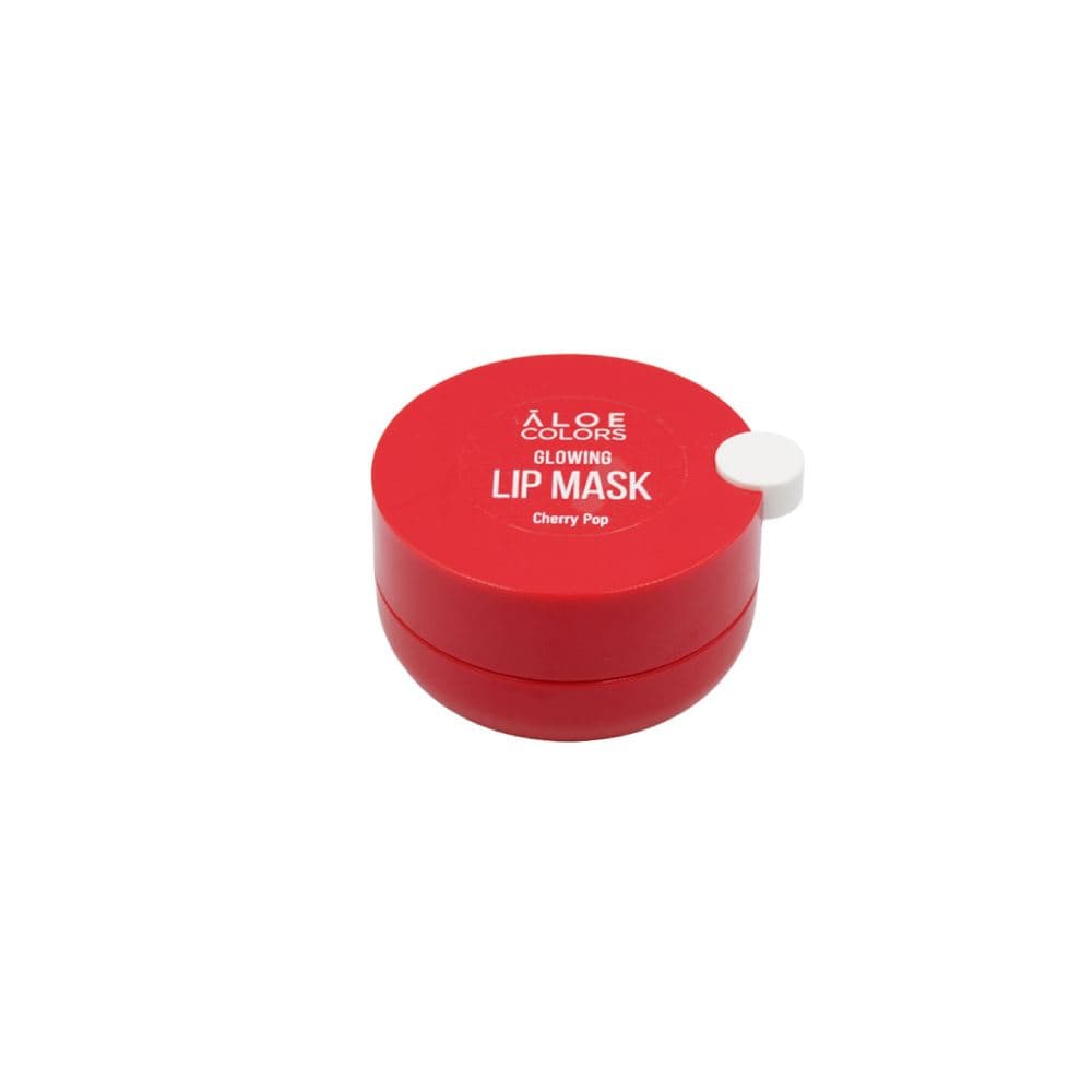 Aloe Colors Lip Mask Cherry Pop Glowing (Red) 10ml