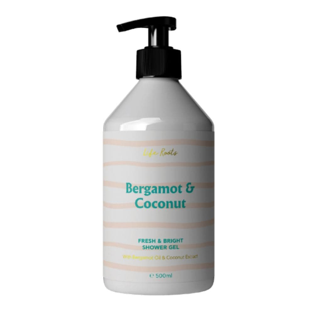 Life Roots Shower Gel Bergamot & Coconut 500ml