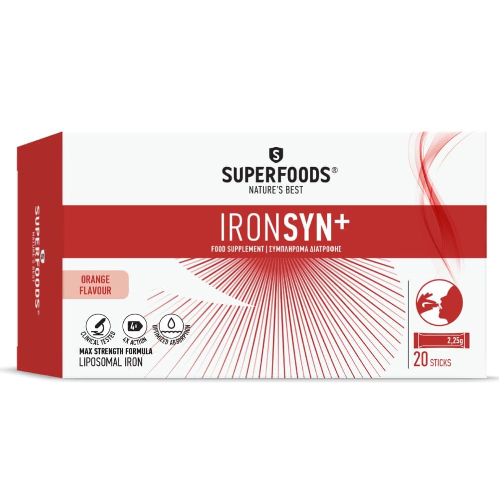 Superfoods IronSyn 20 Φακελίσκοι