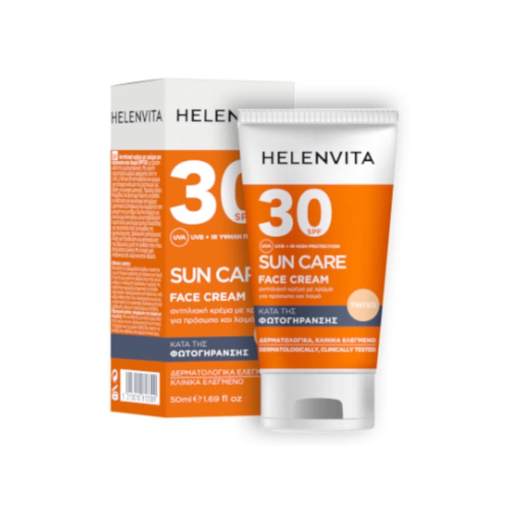 Helenvita Sun Face Cream Με Χρώμα SPF30 50ml