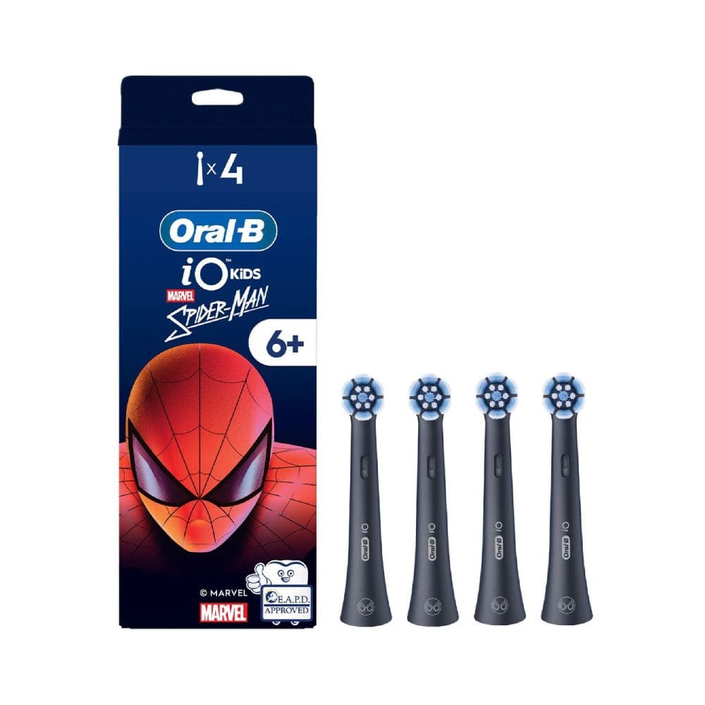 Oral-B iO Kids 6+ Spiderman 4 Κεφαλές Βουρτσίσματος