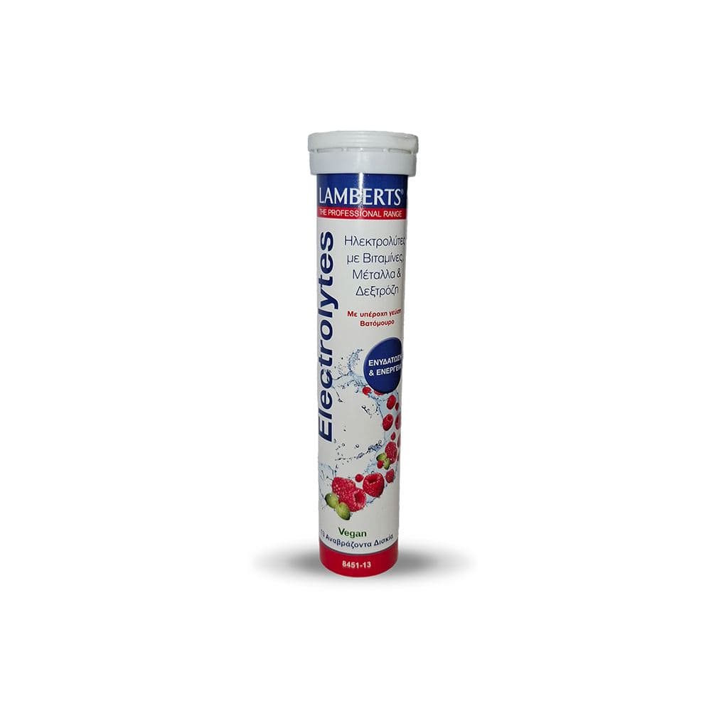 Lamberts Electrolytes 13 Aναβράζοντα Δισκία με Γεύση Βατόμουρο