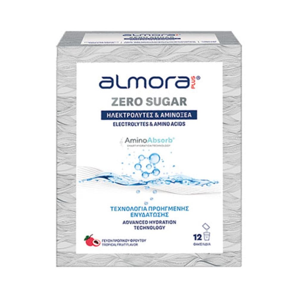 Almora Zero Sugar Ηλεκτρολύτες 12 Φάκελα