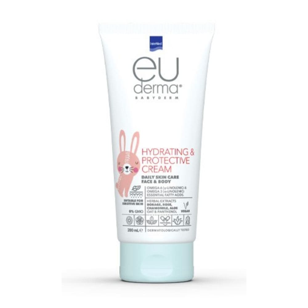 Euderma Babyderm Hydrating Protective Face & Body Cream 200ml