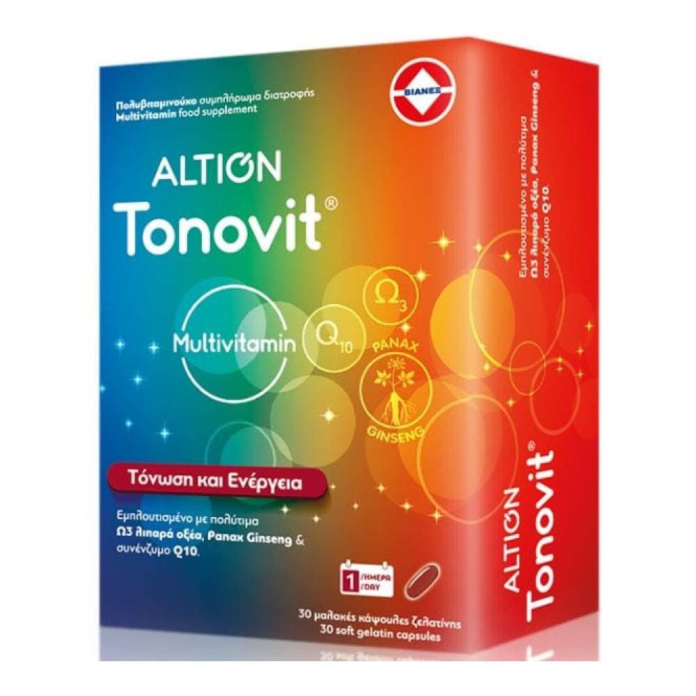Altion Tonovit Multivitamin 30 Κάψουλες