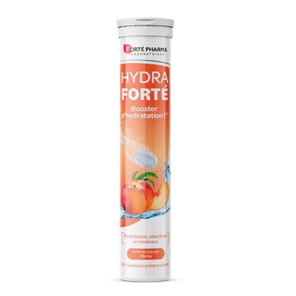 Forte Pharma Hydra Forte Peach 24 Αναβράζοντα Δισκία