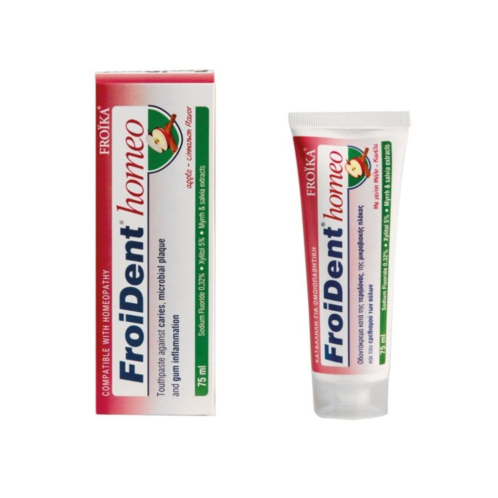 Froika Froident Homeo Μήλο-Κανέλα 75ml