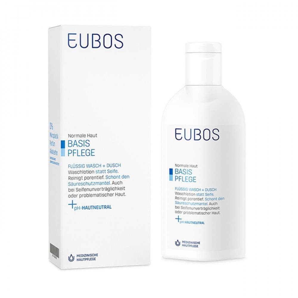 Eubos Blue Liquid Washing Emulsion 200ml Χωρίς άρωμα