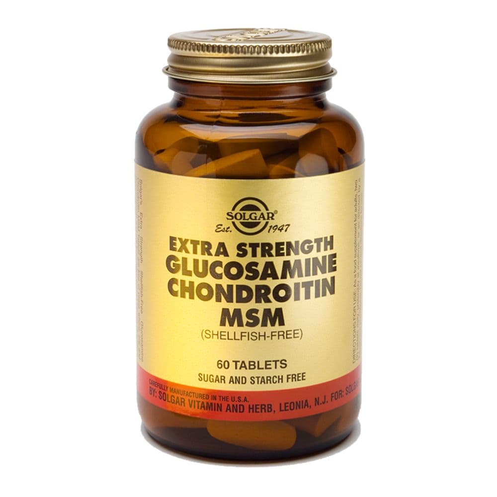 Solgar Glucosamine Chondroitin MSM 60s tabs
