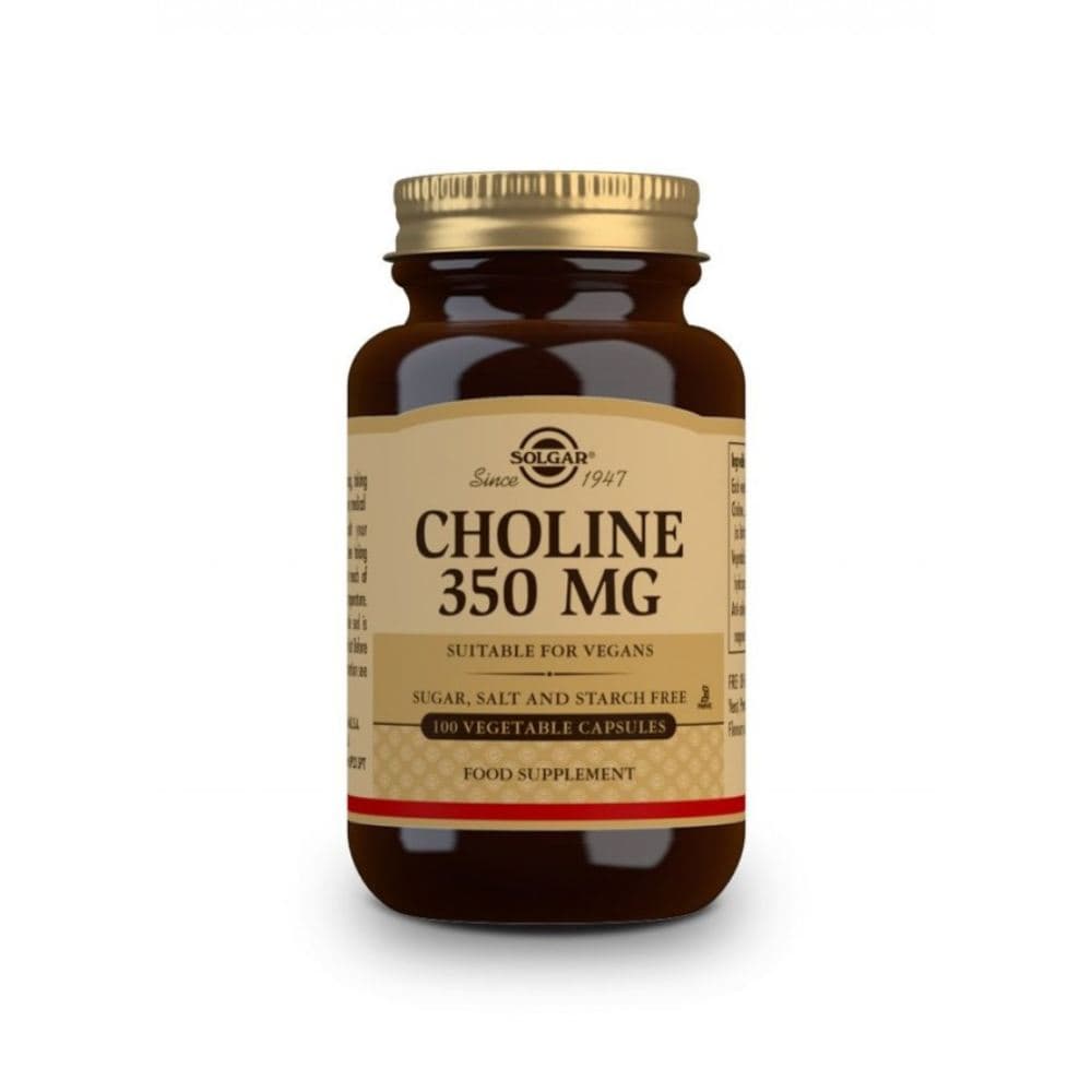 Solgar Choline 350mg veg. caps 100s