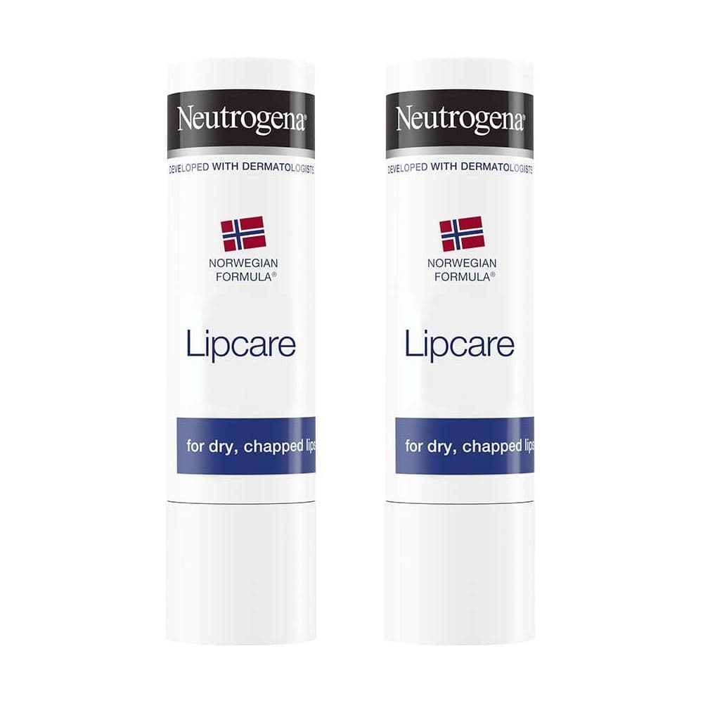 Neutrogena Lip Care Για Ξηρά Σκασμένα Χείλη 2 Τεμάχια