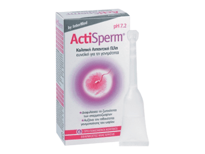 Intermed Actisperm Κολπική Λιπαντική Γέλη 6x5ml