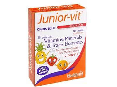 HealthAid Junior-Vit 30 tabs