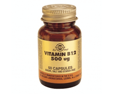 Solgar B-12 500μg veg.caps 50s