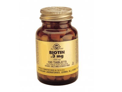 Solgar Biotin 300μg tabs 100s