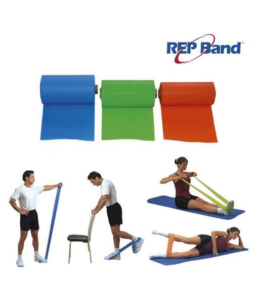 Rep Band 3 Pack x 1.5m (Orange Green Blue) (233031)