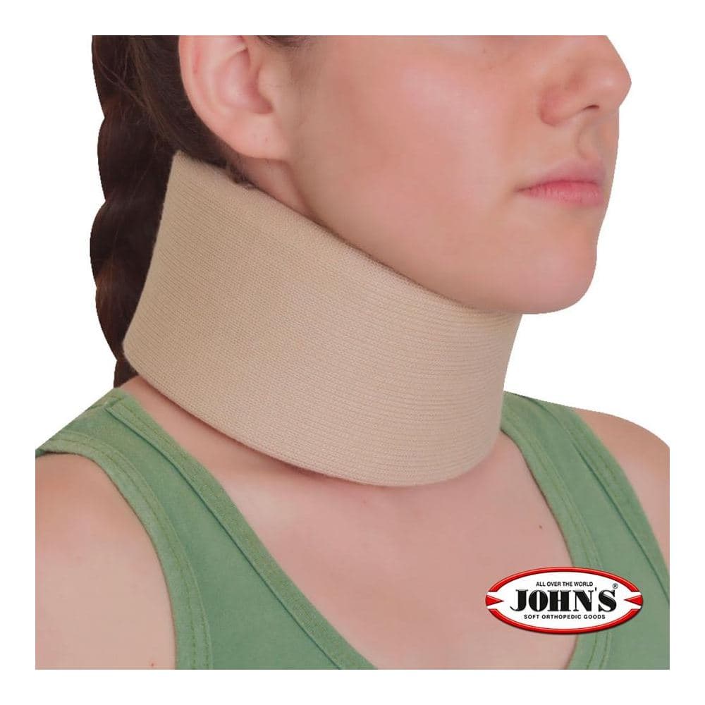 John's Κολλάρο Αυχένος Μαλακό ΅Μπεζ Wrap Around One Size