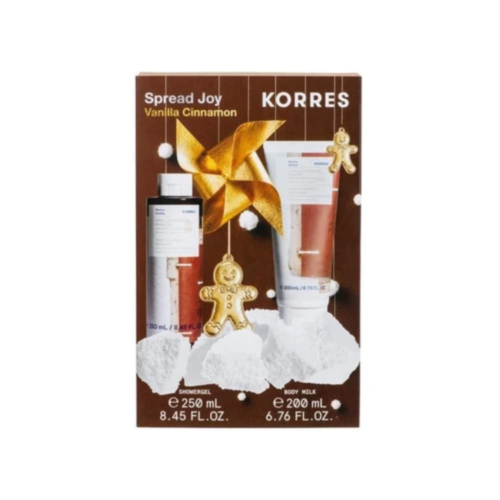 Korres Βανίλια Κανέλα Σετ Αφρόλουτρο & Γαλάκτωμα Σώματος
